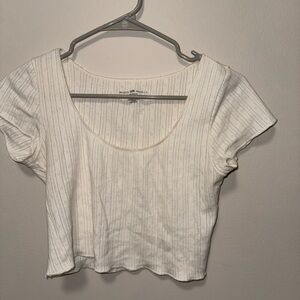 Brandy Melville Basic White Tee